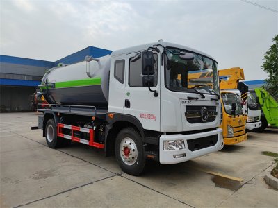 抽吸運(yùn)輸污水淤泥、糞便、沼液罐式車(chē)，國(guó)六排放吸污車(chē)抽吸快、適用面廣